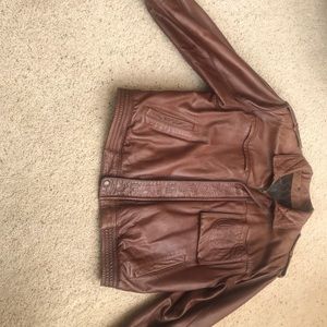 Leather jacket